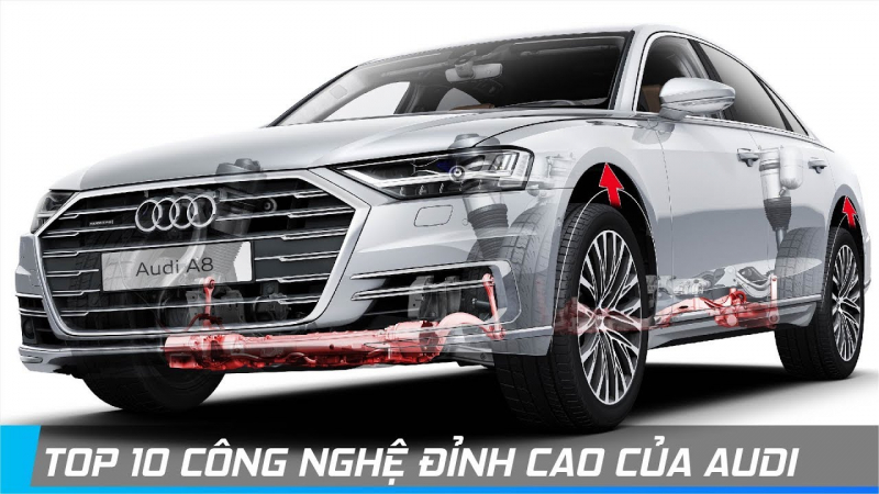 Top 10 công nghệ hiện đại nhất trên các mẫu xe Audi mới 2019