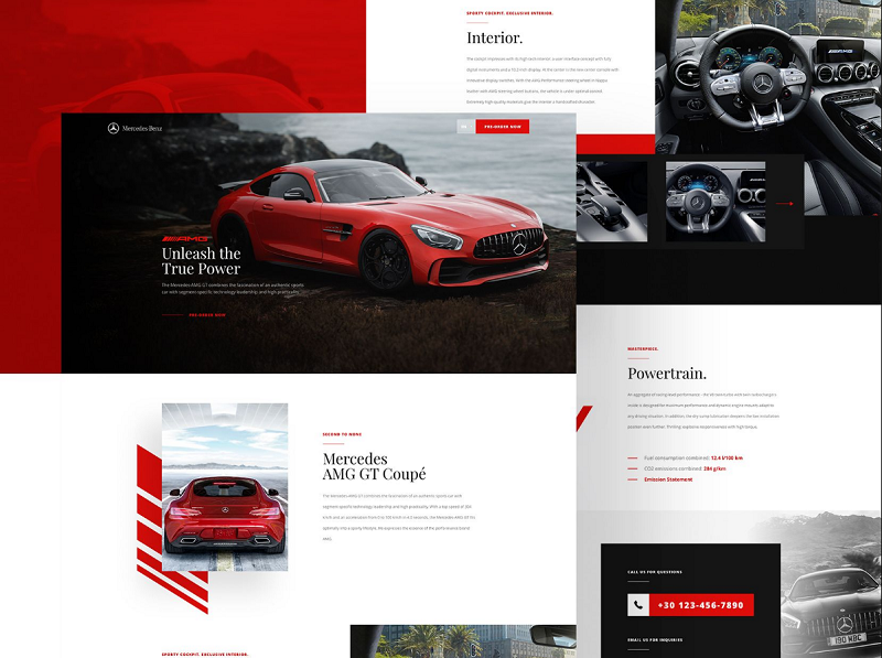 Thiết kế web ô tô đẹp là vấn đề vô cùng quan trọng 